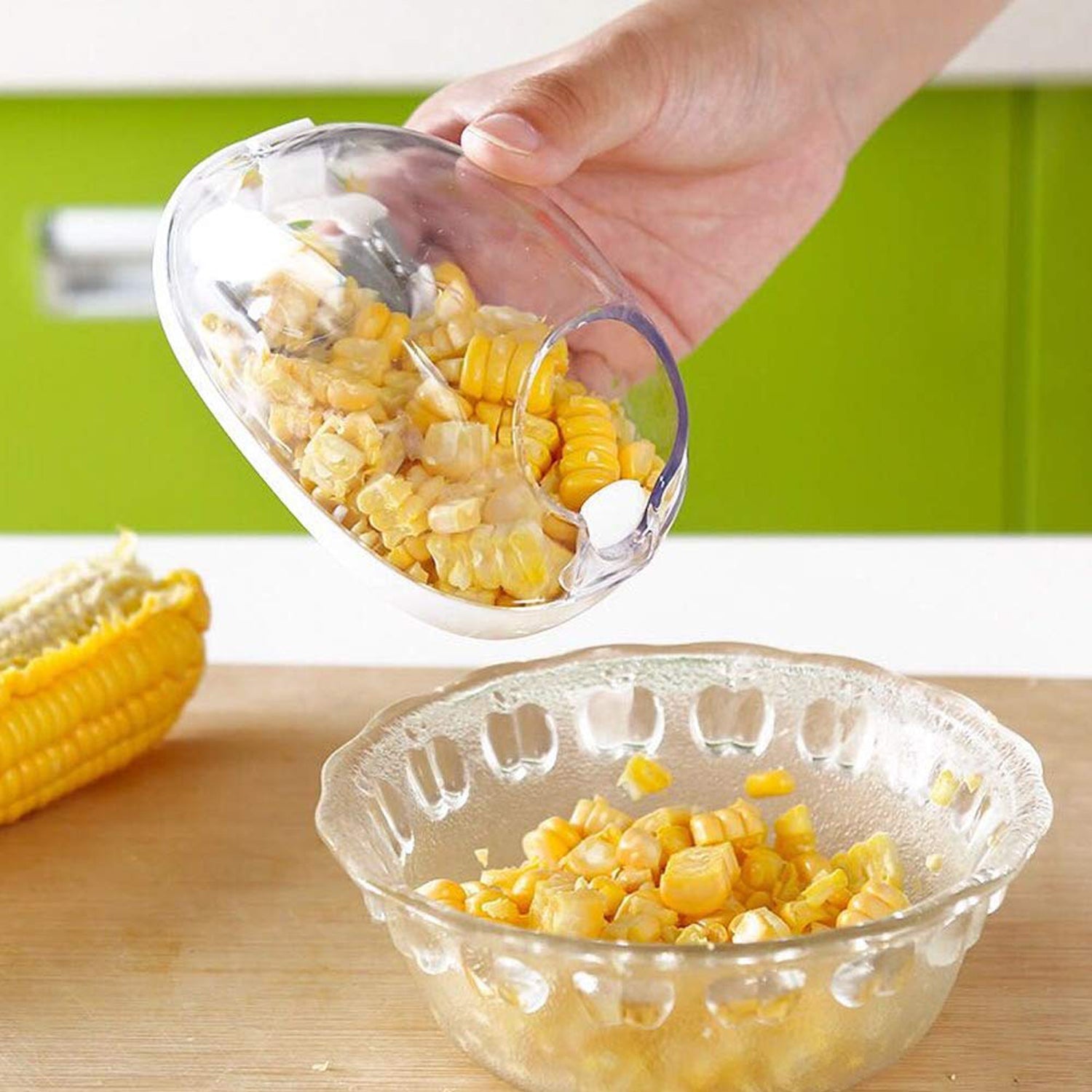 Magic Plastic with Steel Blades Corn Remover Kernel Stripper (1 Pc) Magic Plastic with Steel Blades Corn Remover Kernel Stripper (1 Pc)